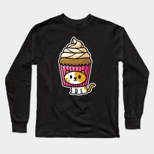 Cupcake Cat Long Sleeve T-Shirt